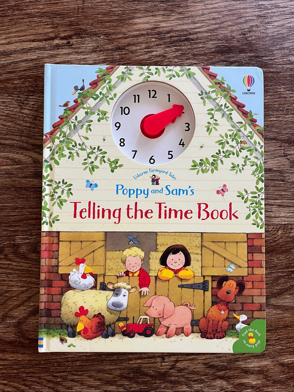 Usborne Poppy and Sam’s Telling the Time Book -